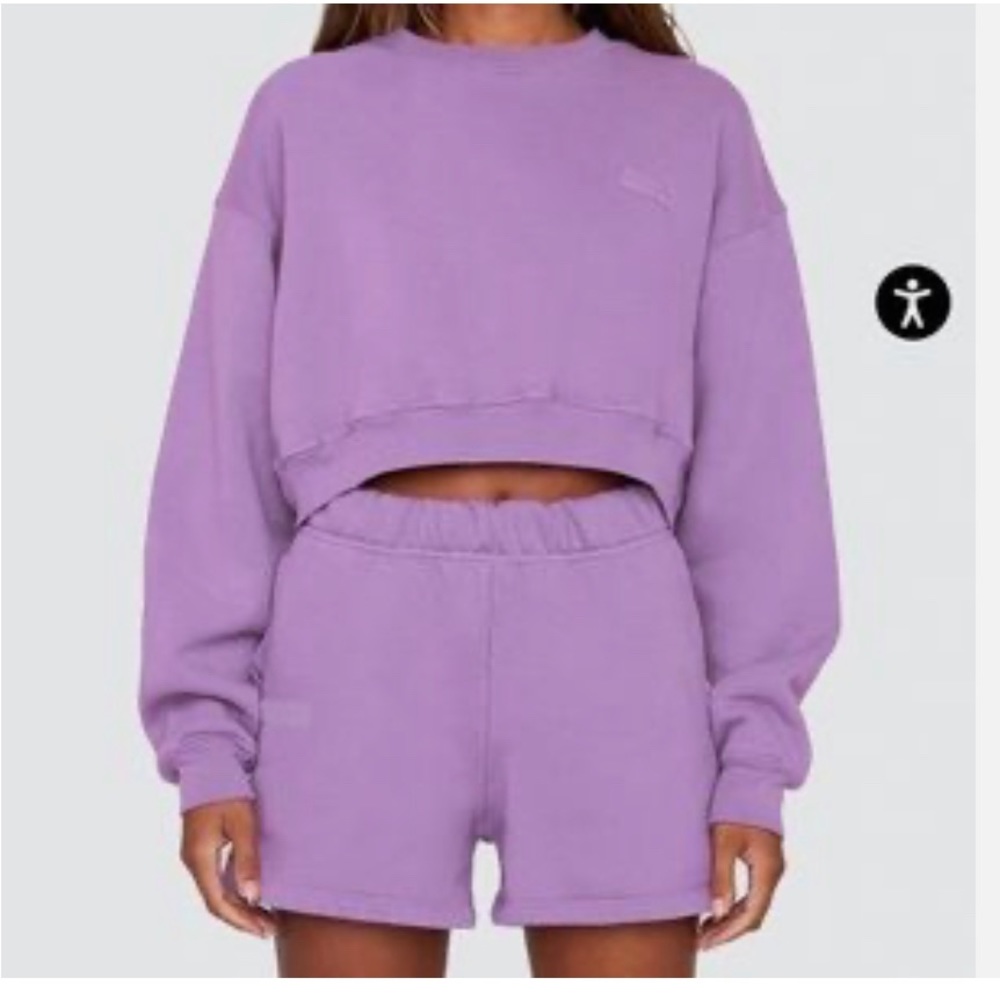 Set Active Cropped Crew - Cosmo